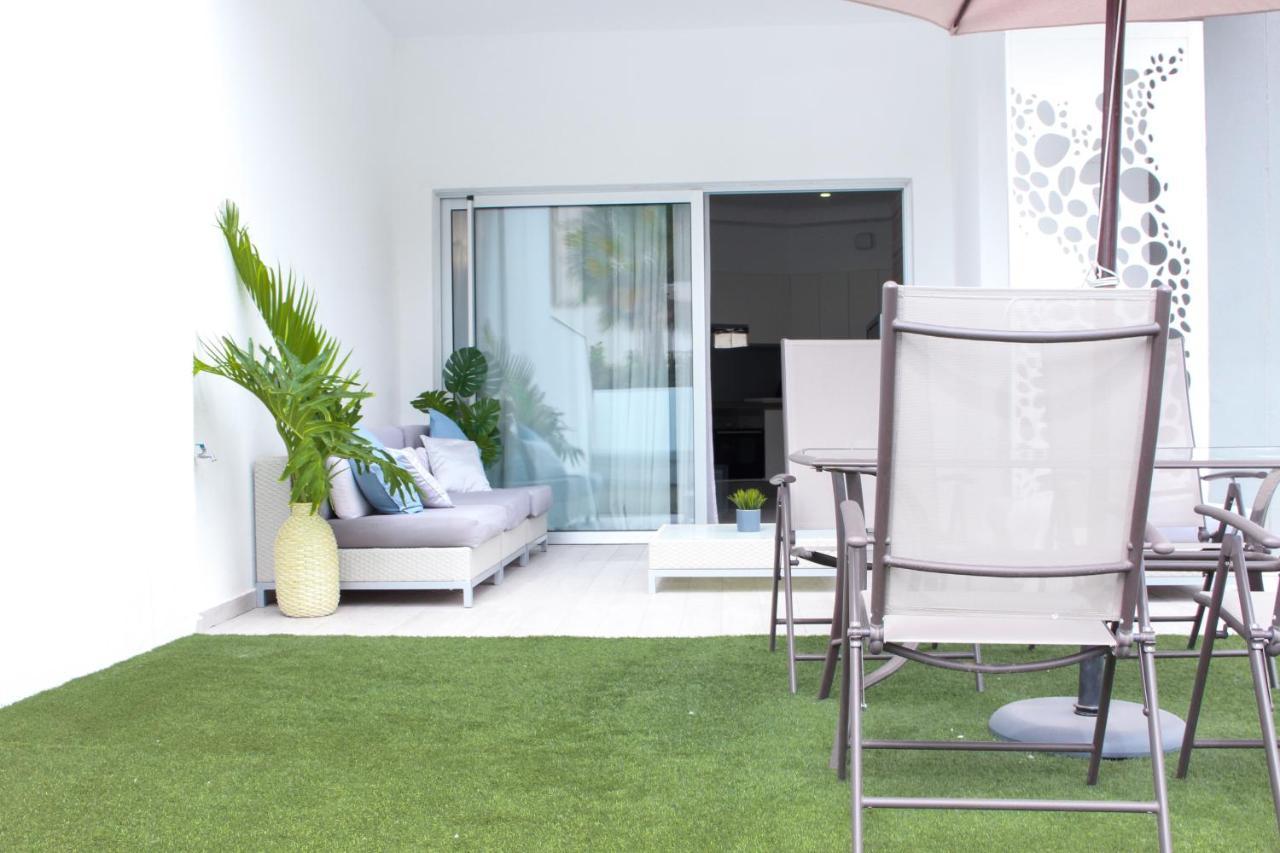 Ocean Garden Suite 03 Con Jardin Privado Costa Adeje  Kültér fotó